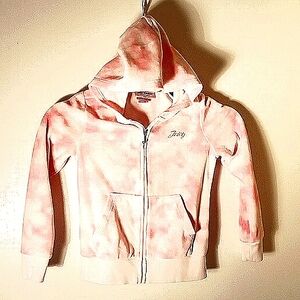 Juicy Couture pink hoodie  size child's 6